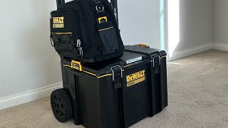 Dewalt toughsystems 20 backpack review [upl. by Atiuqal]