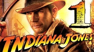 Indiana Jones and the Staff of Kings Wii PS2 Walkthrough Part 1 [upl. by Olumor]