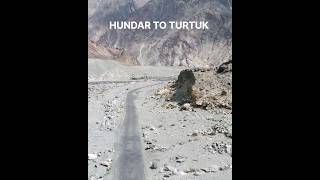 hundar to Turtuk hundar Turtuk ladhak 2024 trending nature [upl. by Bonnice]