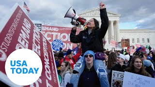 March for Life Antiabortion protesters celebrate fall of Roe v Wade  USA TODAY [upl. by Airednaxela]