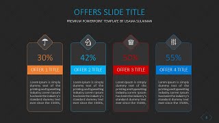 Premium PowerPoint Template Morph Animation  Usama Sulaiman [upl. by Arin4]