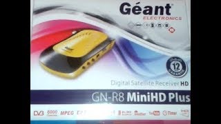 تحديث Geant RS 8 MINI hd plus V 245 بتاريخ 25022019 [upl. by Mccreary]