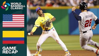 United States vs Colombia Game Highlights  2023 World Baseball Classic [upl. by Alexandros]