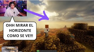 RUBIUS JUEGA a MINECRAFT ULTRAREALISTA [upl. by Ataynek]