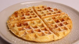 Homemade Waffles Recipe  Laura Vitale  Laura in the Kitchen Episode 326 [upl. by Delmer822]