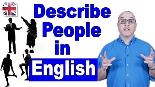 How to Describe a Person in English  Spoken English Lesson [upl. by Fesuoy451]