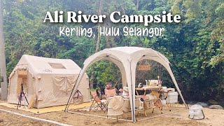 Coody 80 Kena Banjir Kepala Air  Pengalaman Camping Paling Epic di Ali River Campsite [upl. by Ahsets]