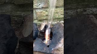 Making Metaphosphates from Phosphoric Acid 🧪🔥 shorts [upl. by Eppes]