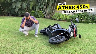 More Range But Less Price New Ather 450S  Better Then Ola S1  Review [upl. by Hirz]