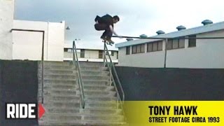 Tony Hawk  Lost Street Footage Circa 1993 [upl. by Burnley376]