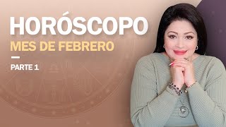 HORÓSCOPO MES DE FEBRERO PARTE 1  KATIUSKA ROMERO [upl. by Kjersti]