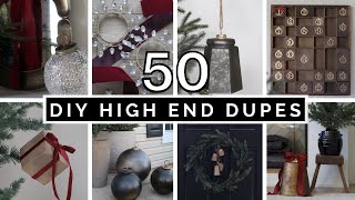 50 DIY CHRISTMAS HIGH END DUPES ON A BUDGET [upl. by Susejedesoj]