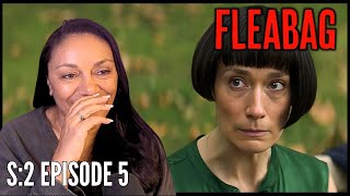 FLEABAG SEASON 2 EPISODE 5 REACTION [upl. by Anitnatsnok]