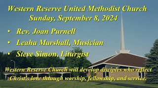 WRUMC September 8 2024 worship service [upl. by Naveb]