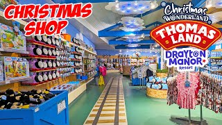 Thomas Land Christmas Shop at Drayton Manor Dec 2023 4K [upl. by Felisha738]