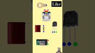 How To Make Simple Inverter 12V To 220V  12V DC to 220V AC Simple Circuit Diagram✅💯shortfeed [upl. by Annayt749]