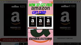 amazon gift card giveaway  amazon gift card code [upl. by Nairrod]