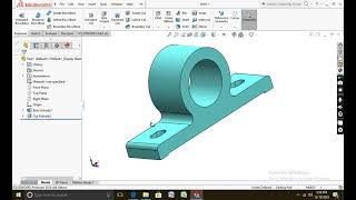 bushed bearing assembly in solidworks and exploded view [upl. by Ileyan]