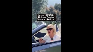 Are the 2024 Lexus LC 500s Unique Engine Sounds Real or Fake [upl. by Zosema]