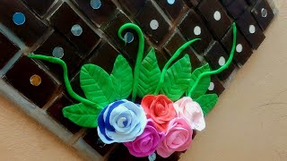 DIYhow to use card board amp clay to make a wall hanging DIYcard board craftDIY supper clay craft [upl. by Zednanreh]