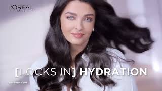 AllNew LOréal Paris Hyaluron Moisture Hair  72HRS of Hydrated Hair [upl. by Helsell81]