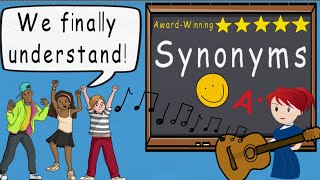 Synonym Symphony A Song That Teaches Synonyms by Melissa  Award Winning Educational Song Video [upl. by Johen]