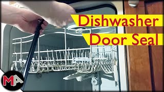 Replacing a Dishwasher Door Seal [upl. by Arihat]