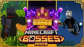 12 Mods That Add New Bosses To Minecraft 1202  112 Forge amp Fabric [upl. by Aivan]