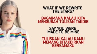 Anne Marie ft James Arthur rewrite the star lyrics terjemahan [upl. by Katuscha465]