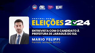 Eleições 2024 Jaraguá do Sul  Mario Felippi [upl. by Ssegrub]