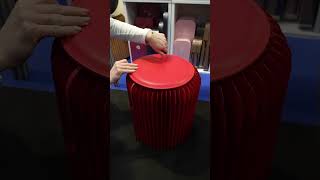 Un tabouret d’appoint ultra compact et design 🤩 stooly Cette video est sans contrepartie [upl. by Eecrad]