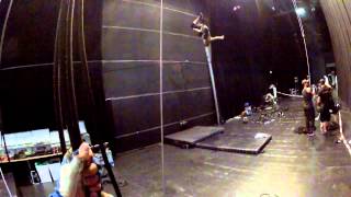 Stunt rigging  flight training with Joe Garcia [upl. by Nnawtna]