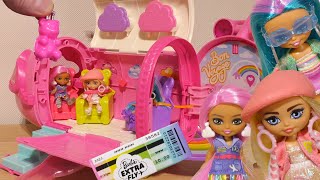 Barbie Dolls Board The Barbie JET Playset  Please Have Your Tickets Ready [upl. by Idak]