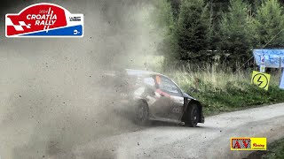 WRC Croatia Rally 2024  SPEED amp MAXIMUM ATTACK 🔥 AVRacing crash rally wrc flatout maxattack [upl. by Sundin]