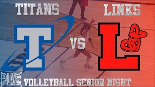 Papillion La Vista South Titans vs Lincoln High Links District Volleyball [upl. by Wappes]