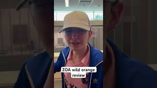 ZOA energy wild orange drink review [upl. by Howie]