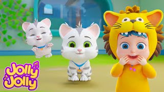 Three little kittens  Best cats song  Jolly Jolly  English Songs For Kids [upl. by Ikairik]