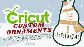 STOP USING THIS CRICUT FEATURE🤫 Personalize Cricut Christmas Ornament  Black Friday Deals REVEALED [upl. by Denbrook982]