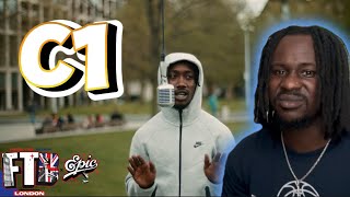 LTH C1  Jersey I From The Block Performance🎙️ London 🇬🇧 THIS BEAT IS CRAZY 🔥 Reaction [upl. by Einaej211]