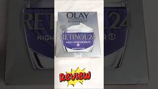 Olay Regenerist retinol 24 Night Cream Honest Review [upl. by Nowaj]