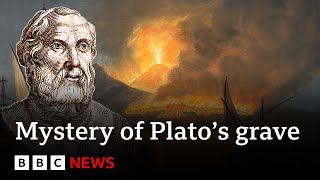 Scrolls discovered in Vesuvius ash reveal Plato’s burial place and final hours  BBC News [upl. by Artimed]