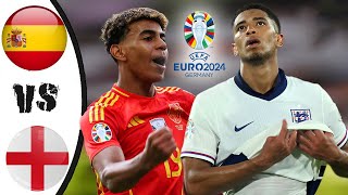 Spain vs England  All Goals amp Highlights  UEFA Euro Final 2024 [upl. by Waldo]