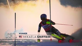 Mikaela Shiffrin  WINNER 95  Women´s Slalom  Jasna  2024 [upl. by Audwen]