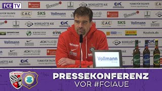 Die Pressekonferenz vor dem Auswärtsspiel in Ingolstadt [upl. by Stauffer310]