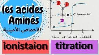 Ionisation et titration des acides aminés [upl. by Alton]