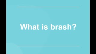 Brash Collection What is Brash [upl. by Gus]