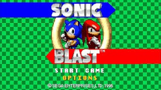 Sonic Blast Remake Demo 1 ✪ Walkthrough 1080p60fps [upl. by Refinneg241]