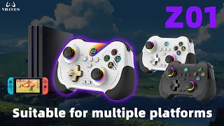 Z01 PC GAMEPAD DUAL HALL EFFECT GAMING CONTROLLER  How to Connect [upl. by Glaudia]