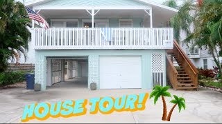 OUR BEAUTIFUL ISLAND BEACH HOUSE TOUR  VACATION REVEAL [upl. by Cilurzo]