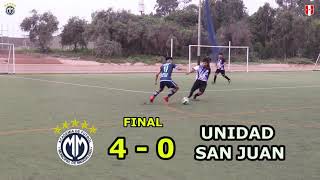 TORNEO DESCENTRALIZADO DE MENORES  CAT 2006  MM VS UNIDAD SAN JUAN [upl. by Algar]